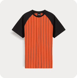 SLEEVE STRIPED T-SHIRT